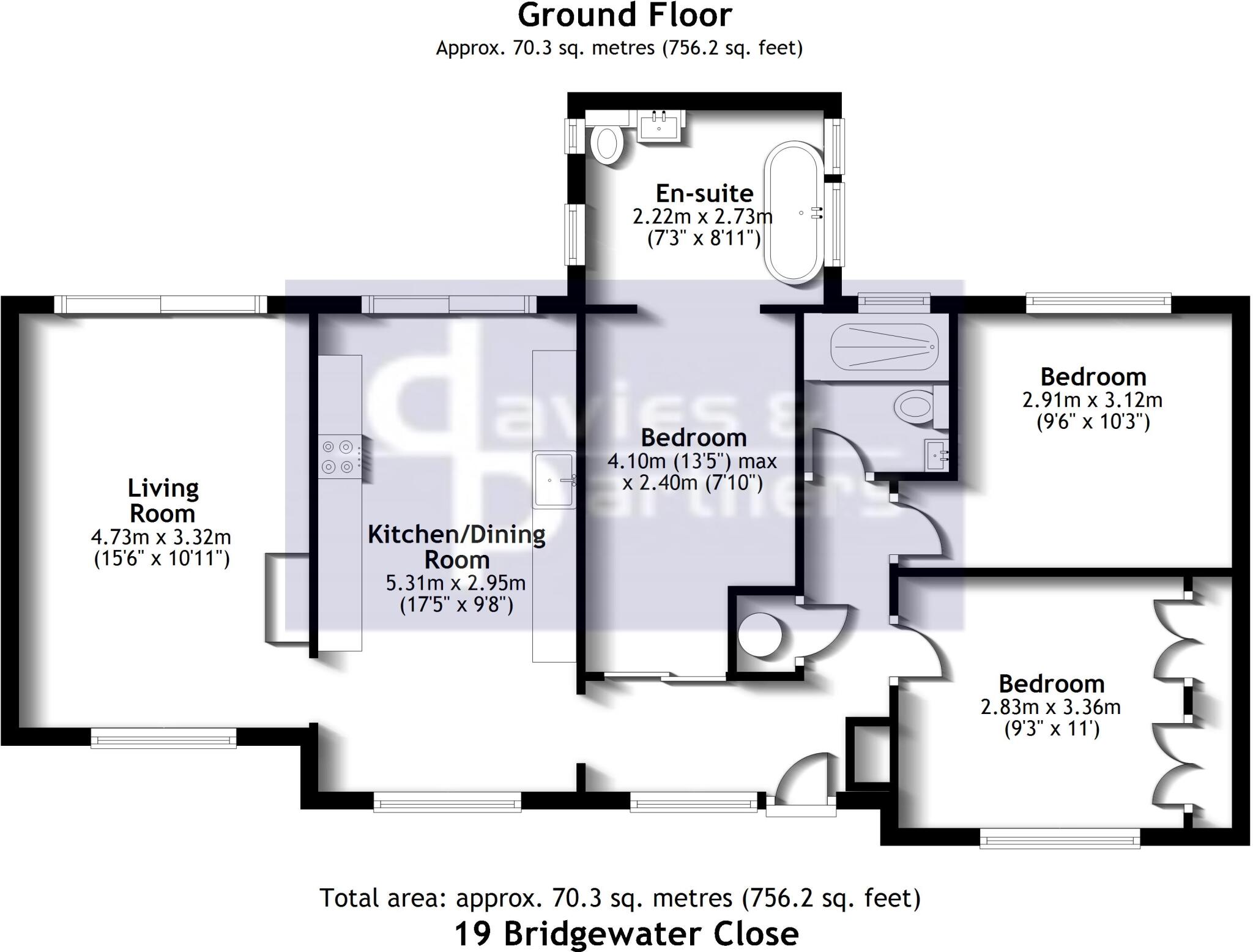 Bridgewater Close, Brackley floorplan
