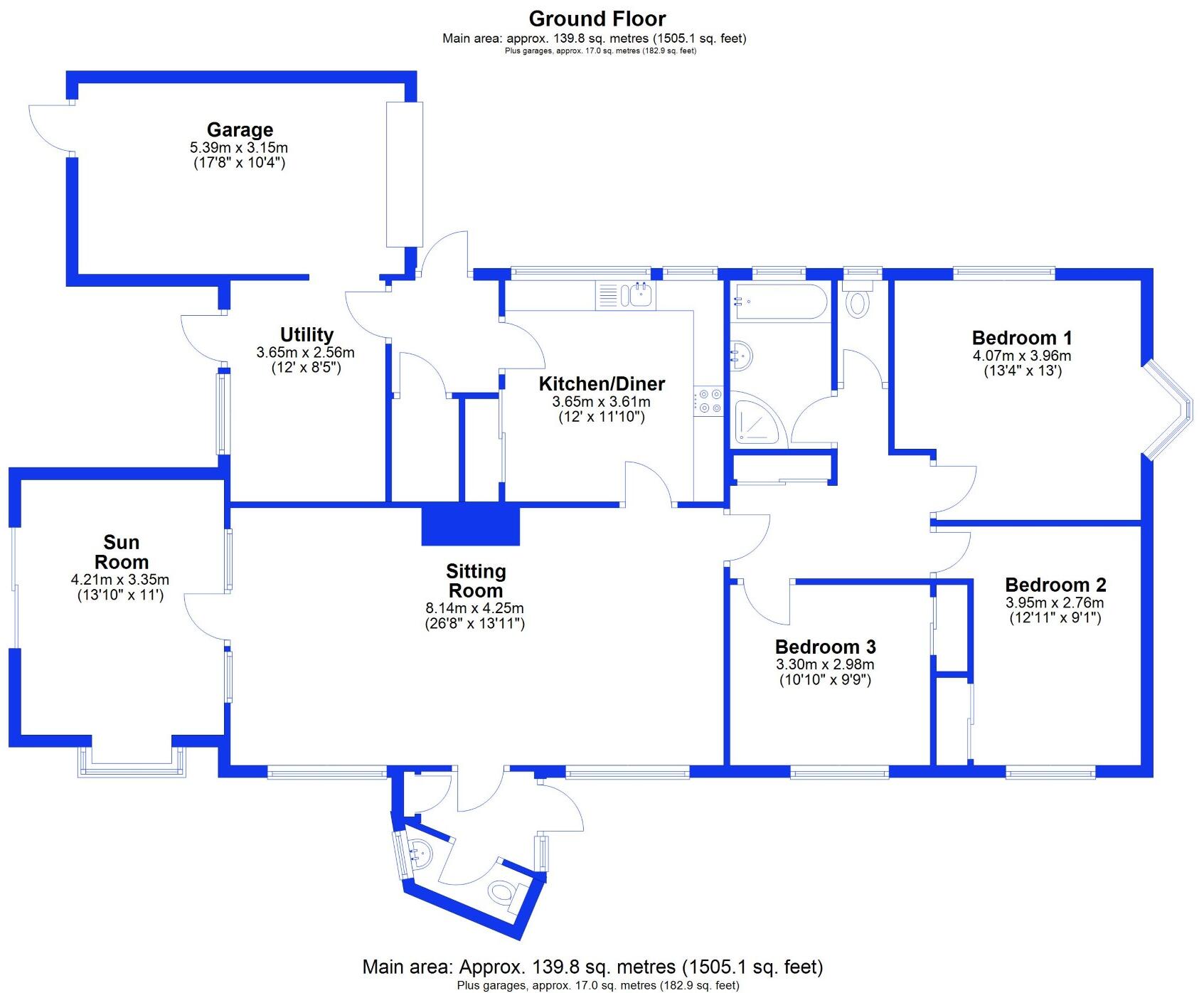 St. Audreys Way, Ely, Cambridgeshire floorplan