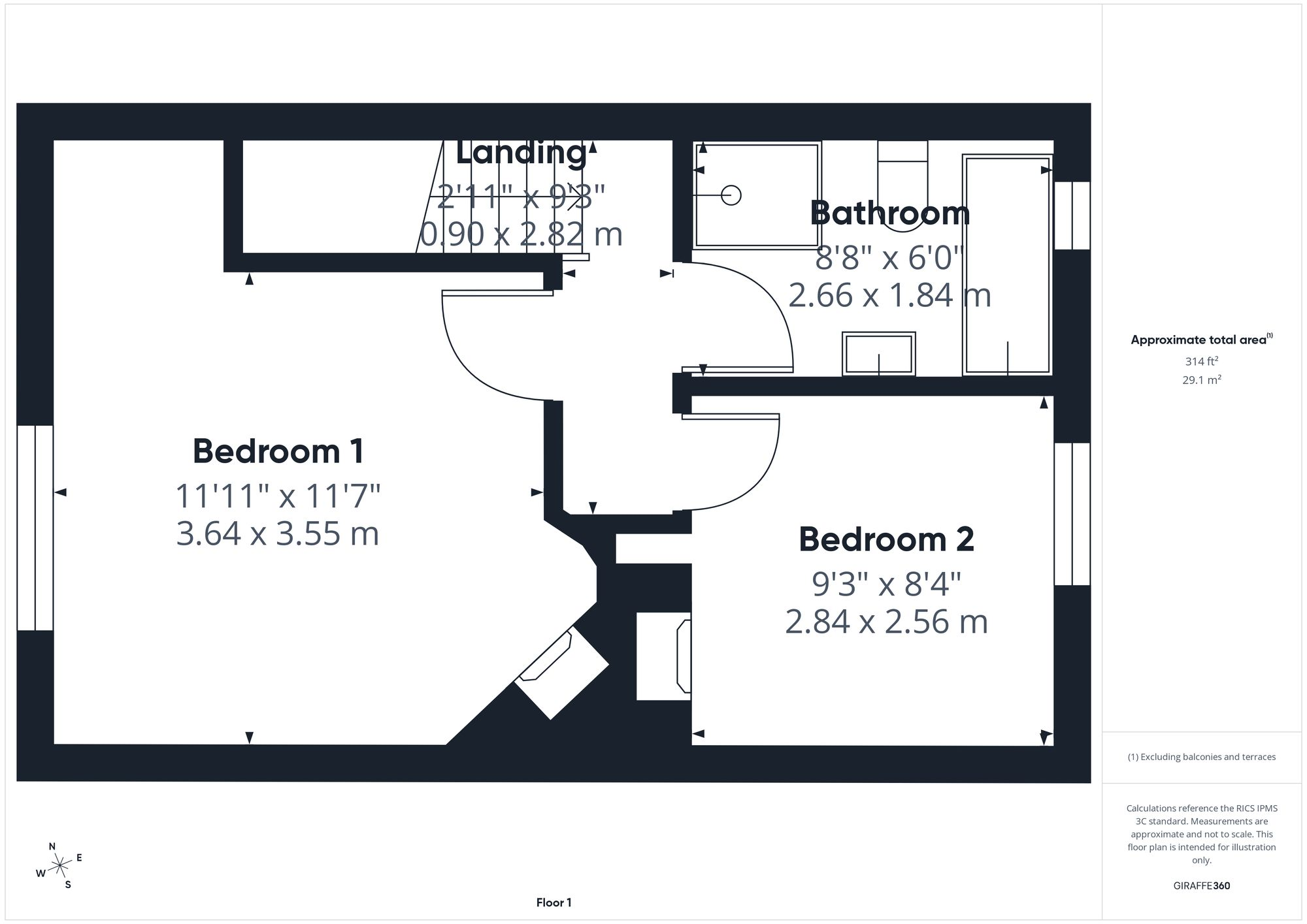 Caughall Road, Upton, CH2 floorplan