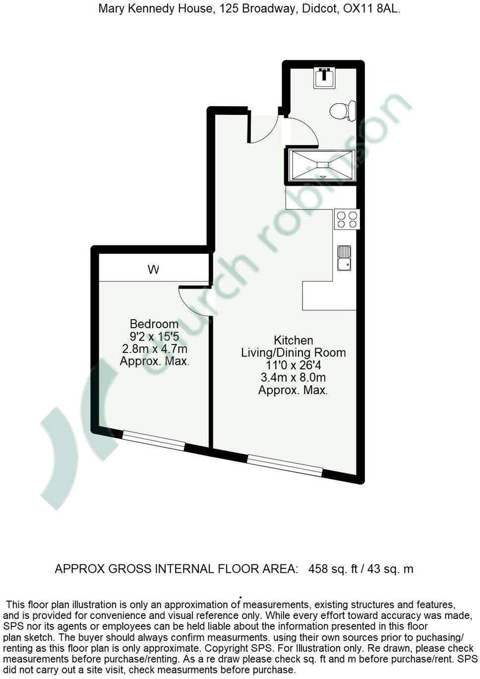 Broadway, Didcot, Oxfordshire, OX11 floorplan