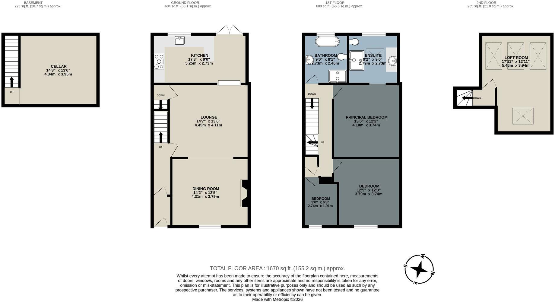 Compstall Road, Marple Bridge, Stockport floorplan