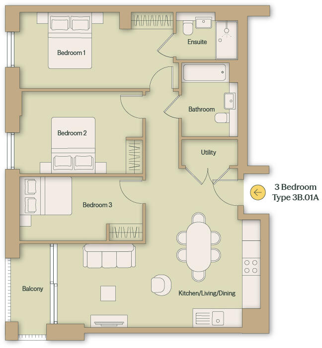 Newland House, Bargate Walk, Southampton floorplan
