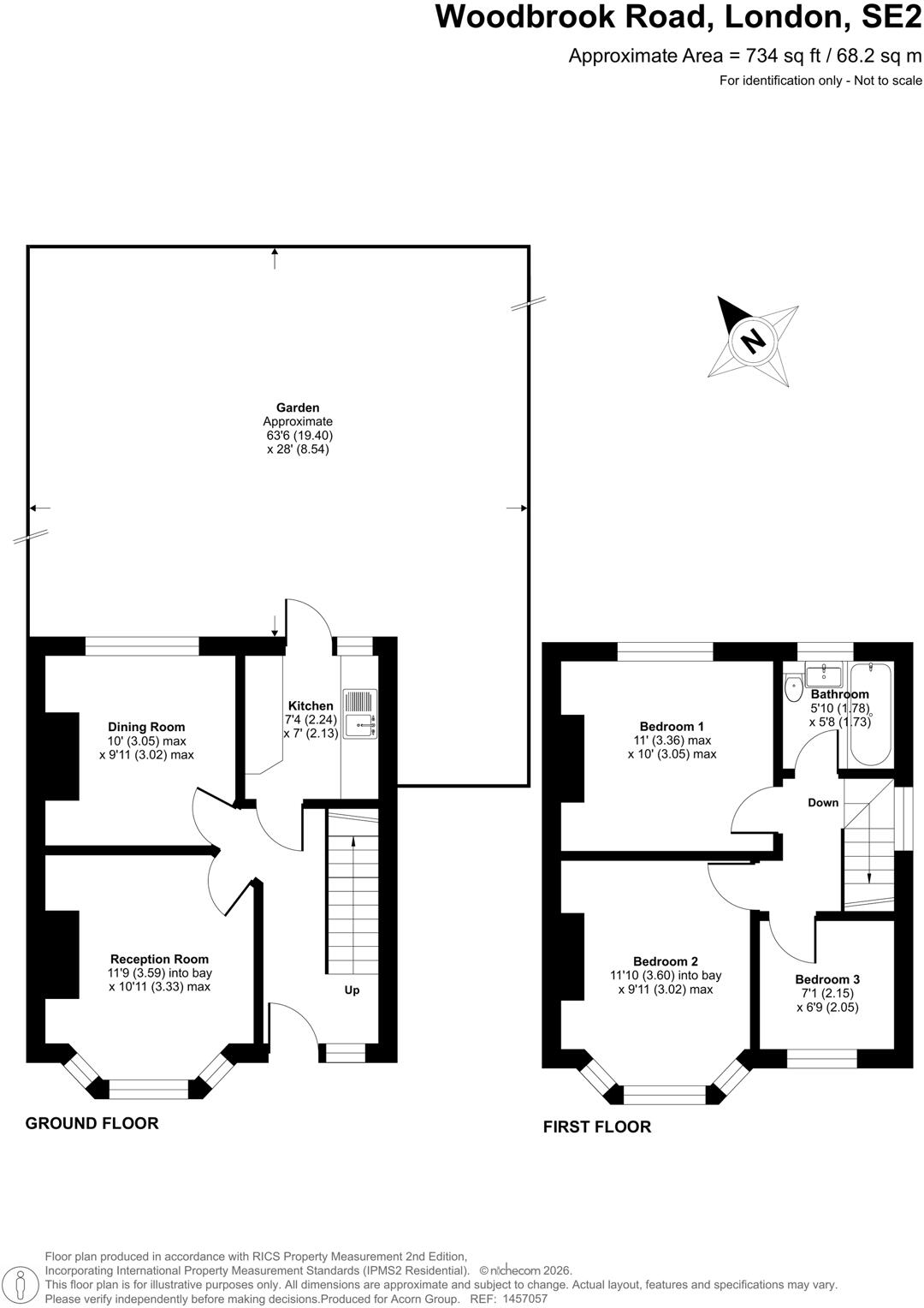 Woodbrook Road, London floorplan