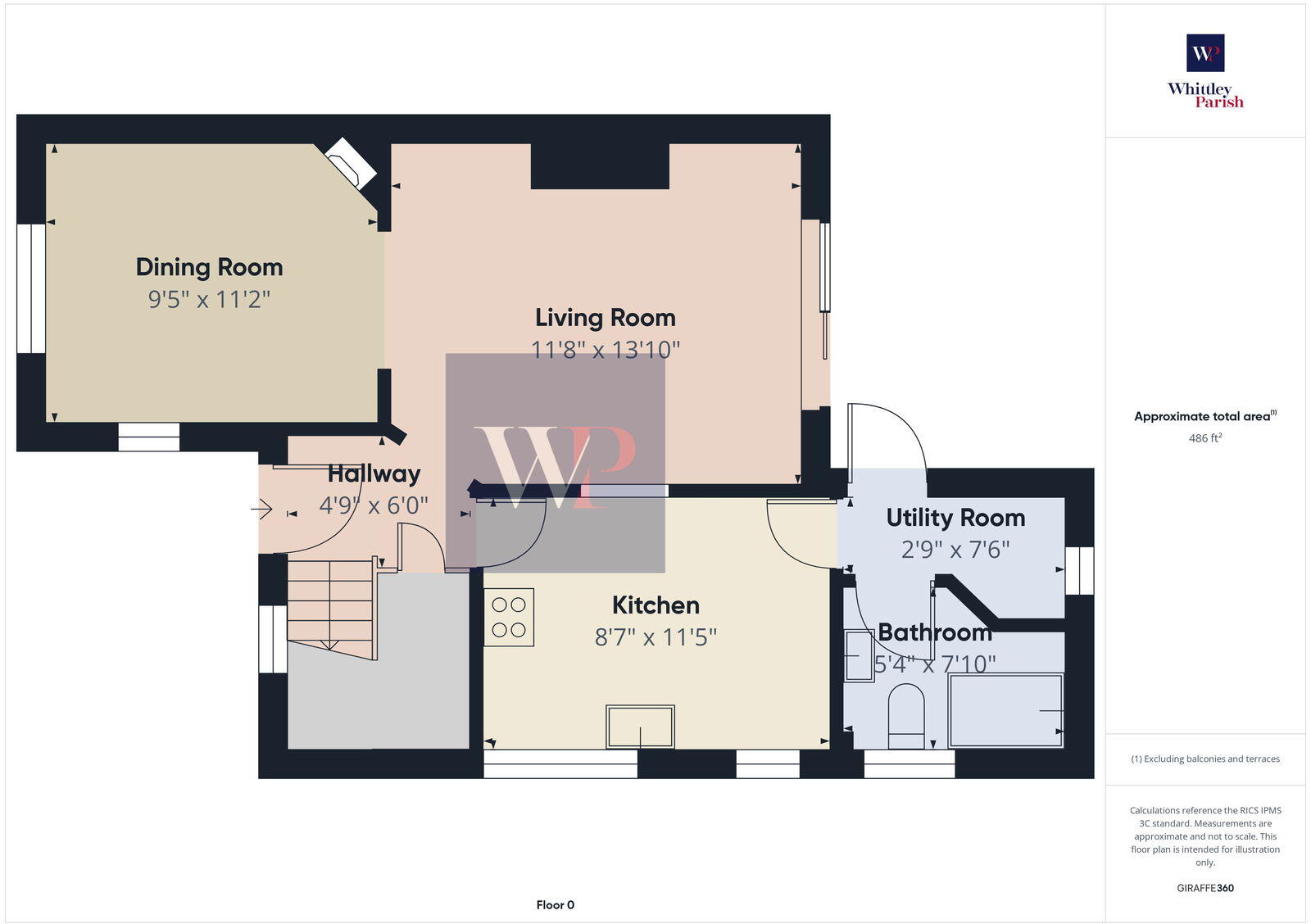 Magdalen Street, Eye floorplan