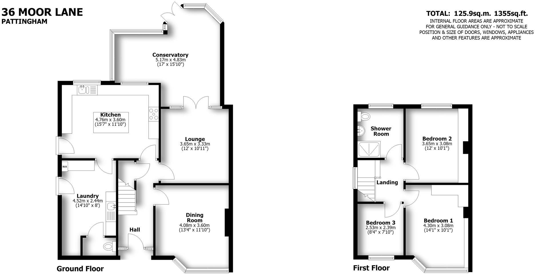 36 Moor Lane, Pattingham, Wolverhampton, WV6 7DN floorplan