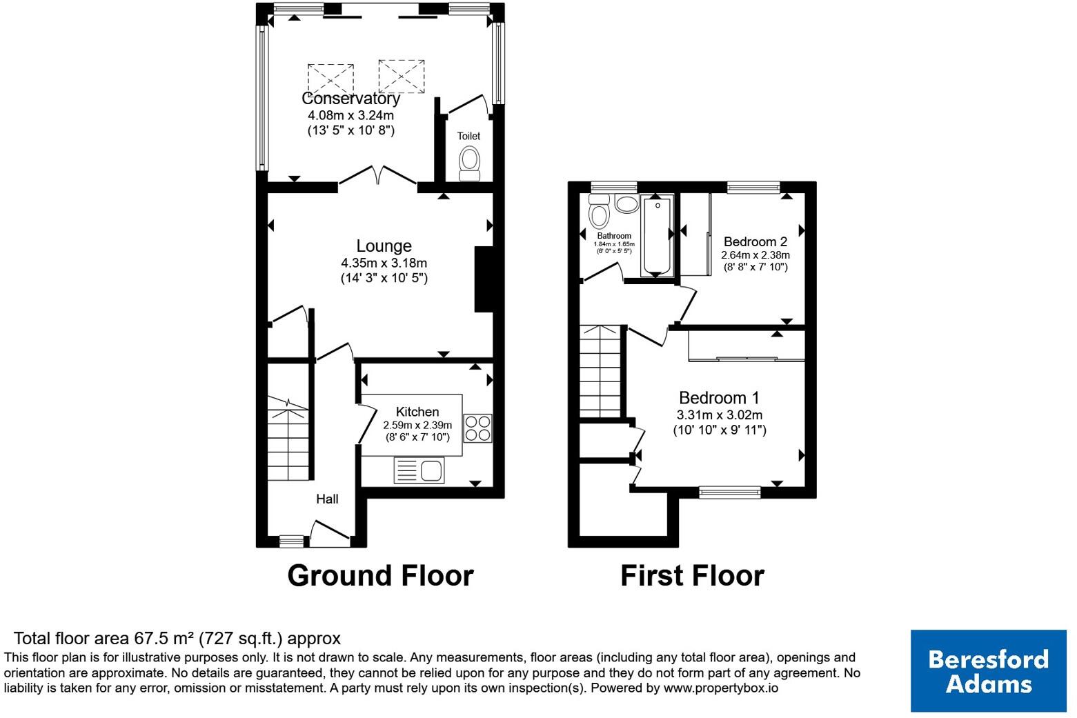 Maes Y Dyffryn, Greenfield, Holywell, Flintshire, CH8 floorplan