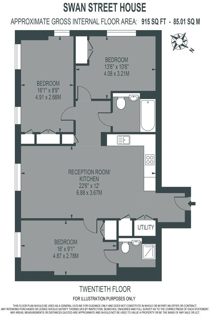 Swan Street, Manchester, M4 floorplan