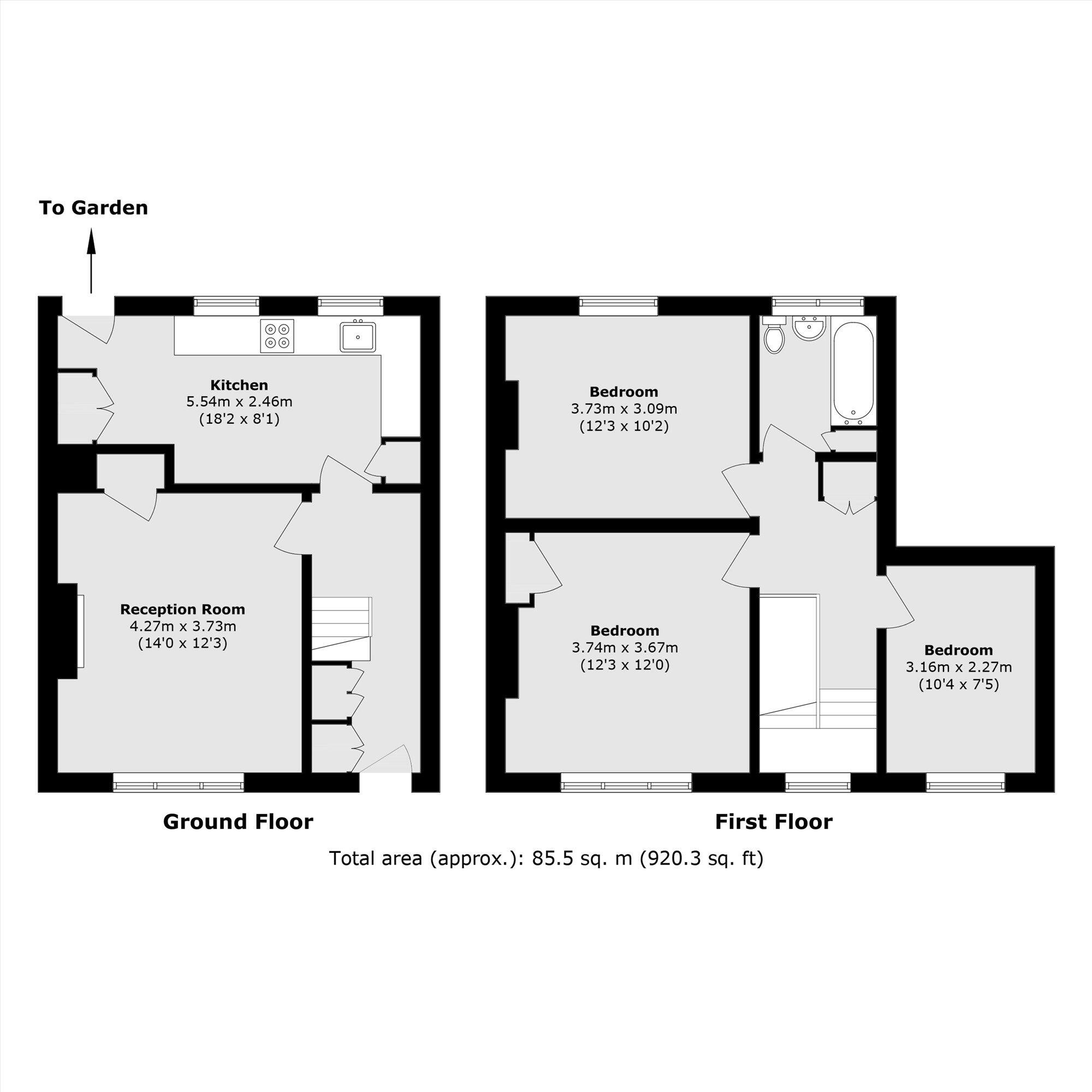 Whatley Avenue, West Wimbledon floorplan