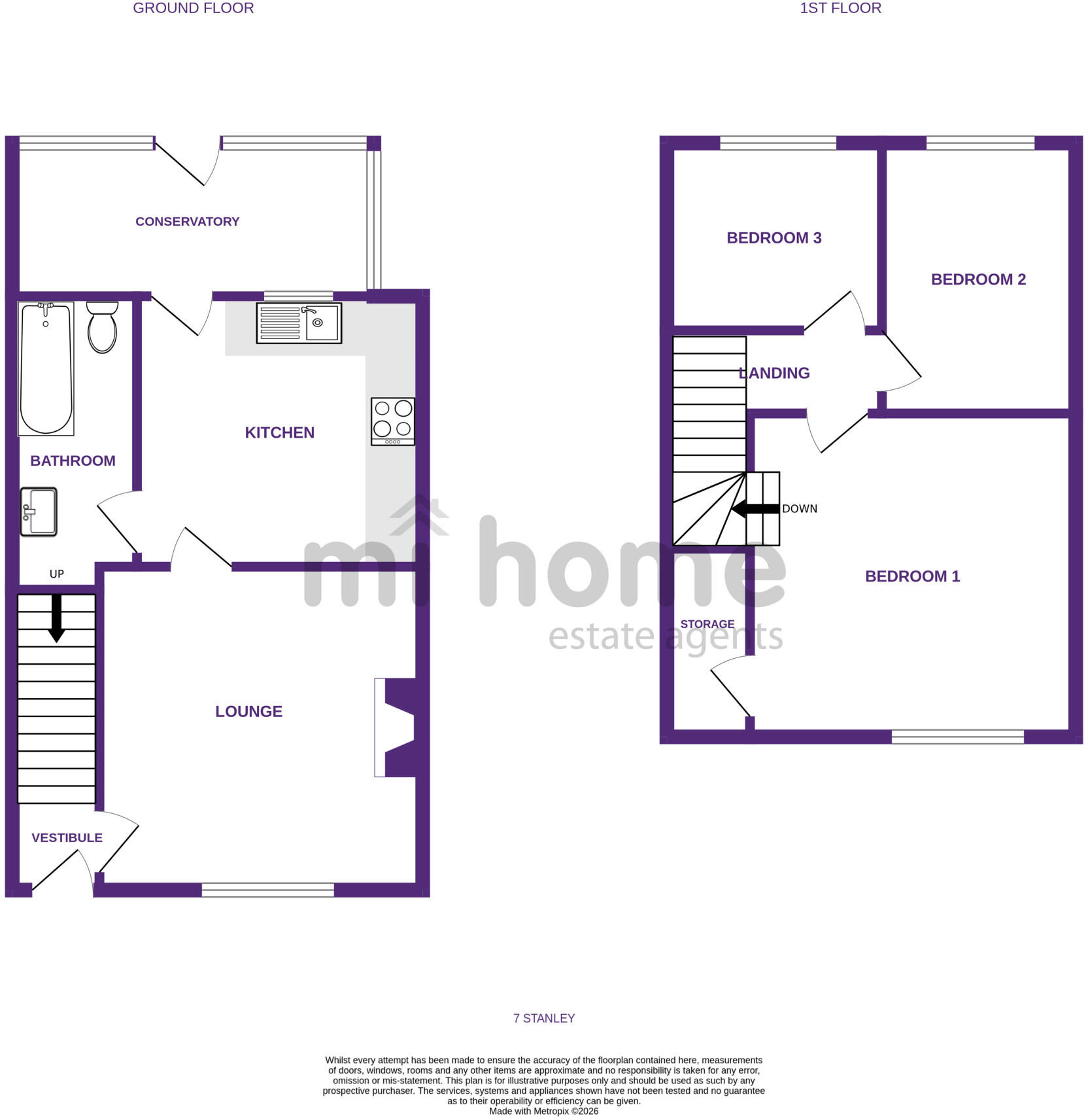 Stanley Street, Kirkham, Preston, PR4 floorplan