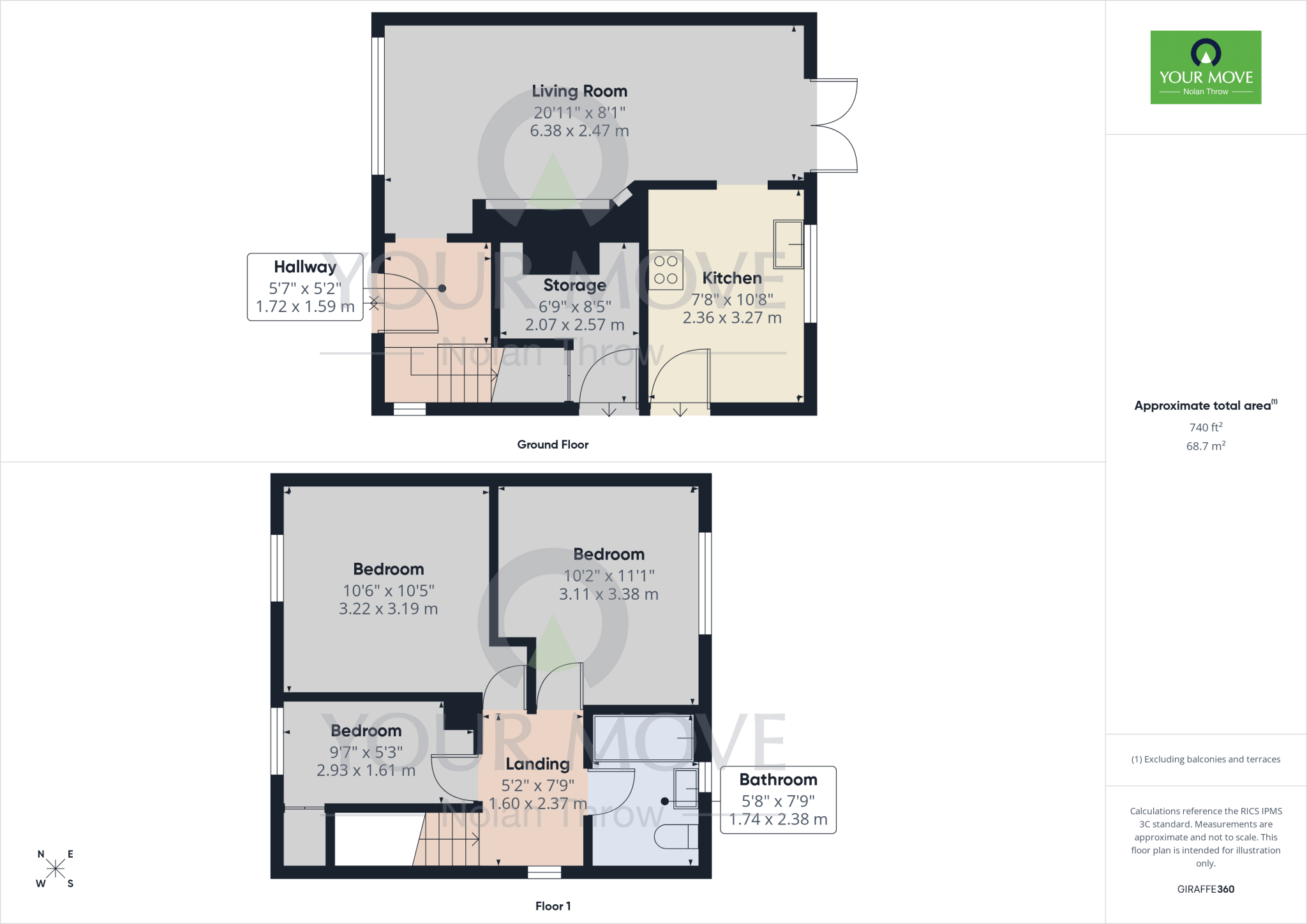 Dahlia Road, Kettering, Northamptonshire, NN16 floorplan