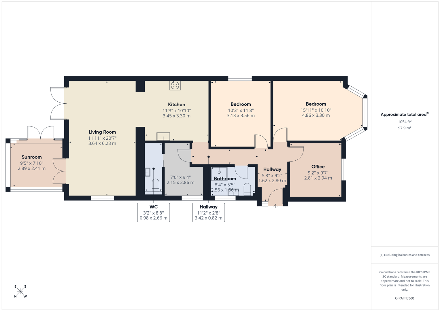 Heathcote Drive, East Grinstead, West Sussex floorplan