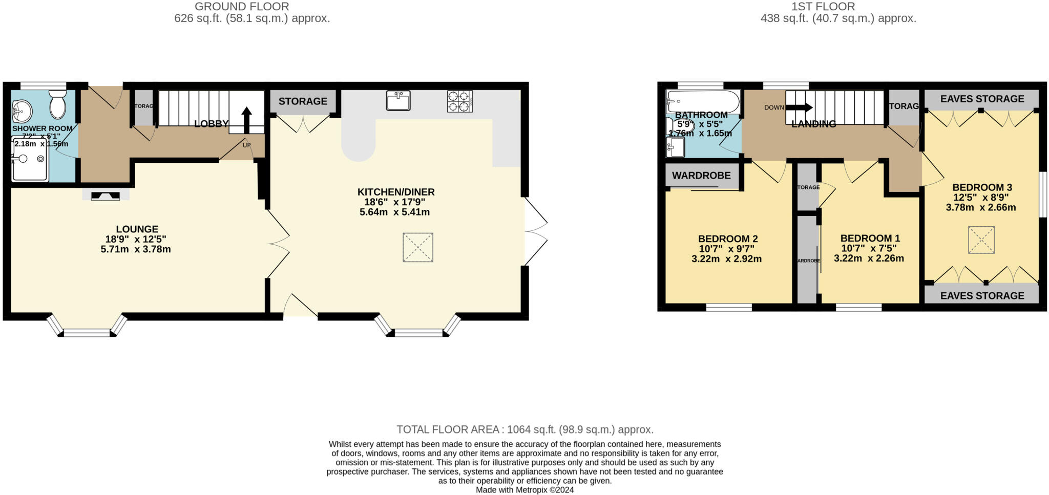 Nursery Road, Leicester, LE5 floorplan