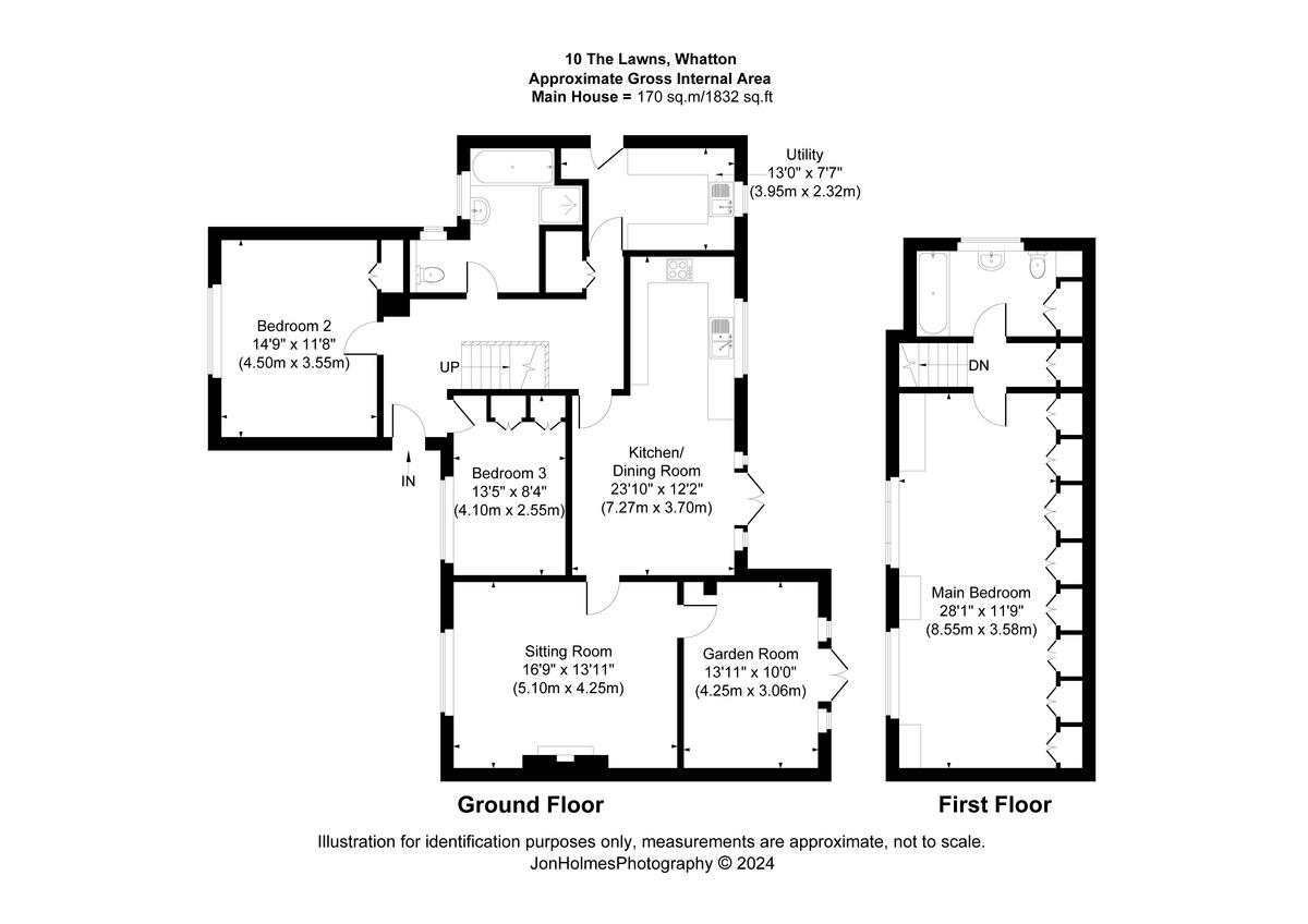 10, The Lawns, Whatton in the Vale, NG13 floorplan