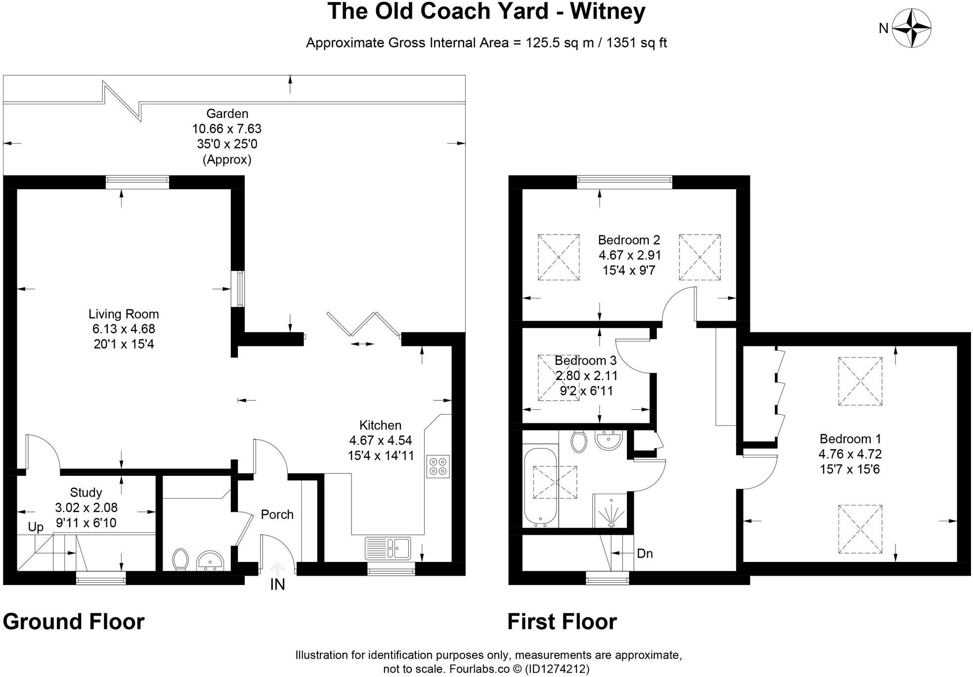 The Old Coachyard, Witney, OX28 floorplan