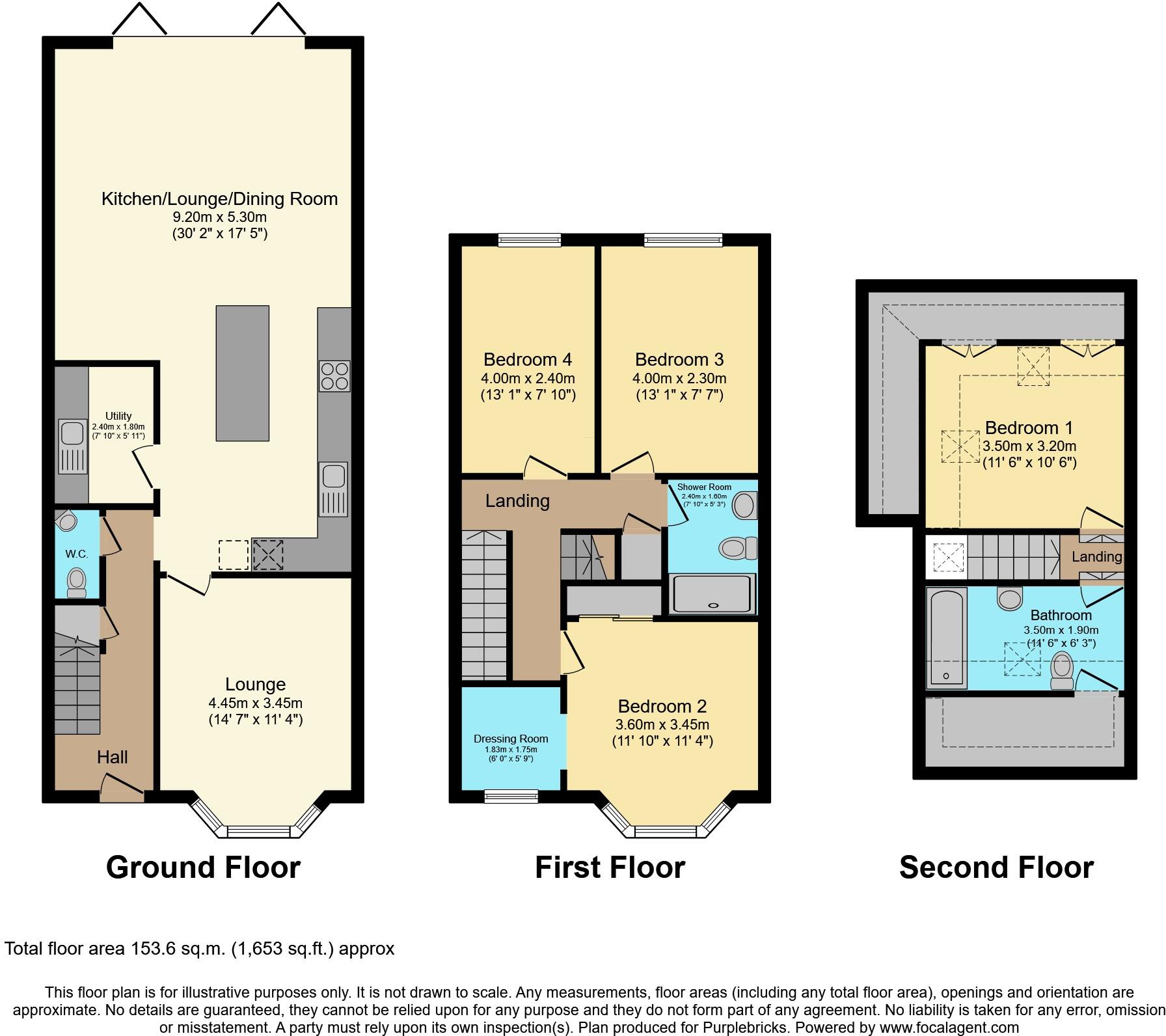 Clare Road, Maidenhead, SL6 floorplan