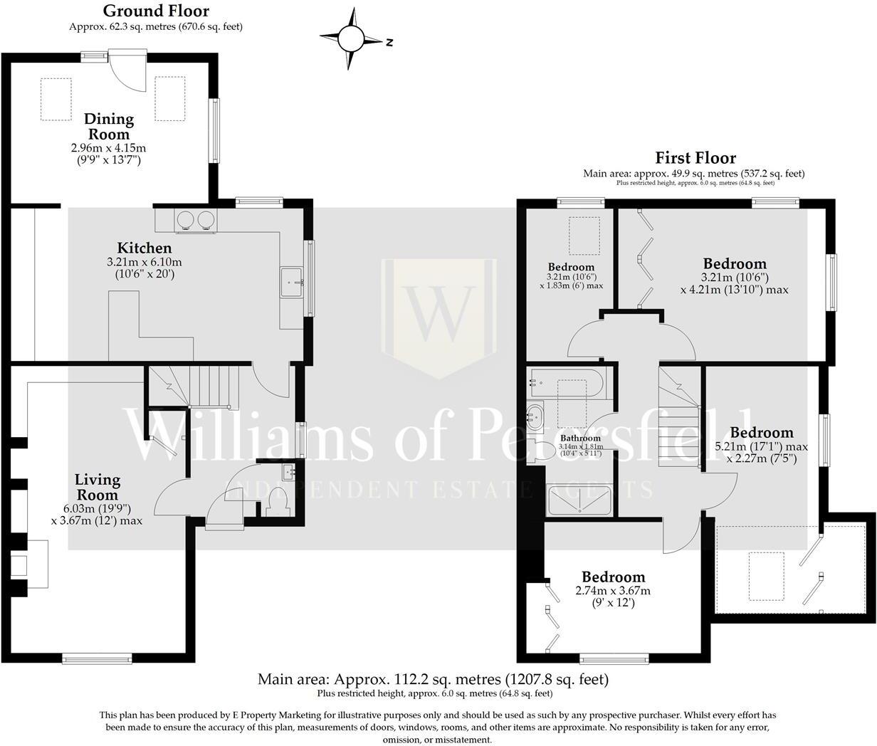 Wylds Lane, Weston, Petersfield floorplan