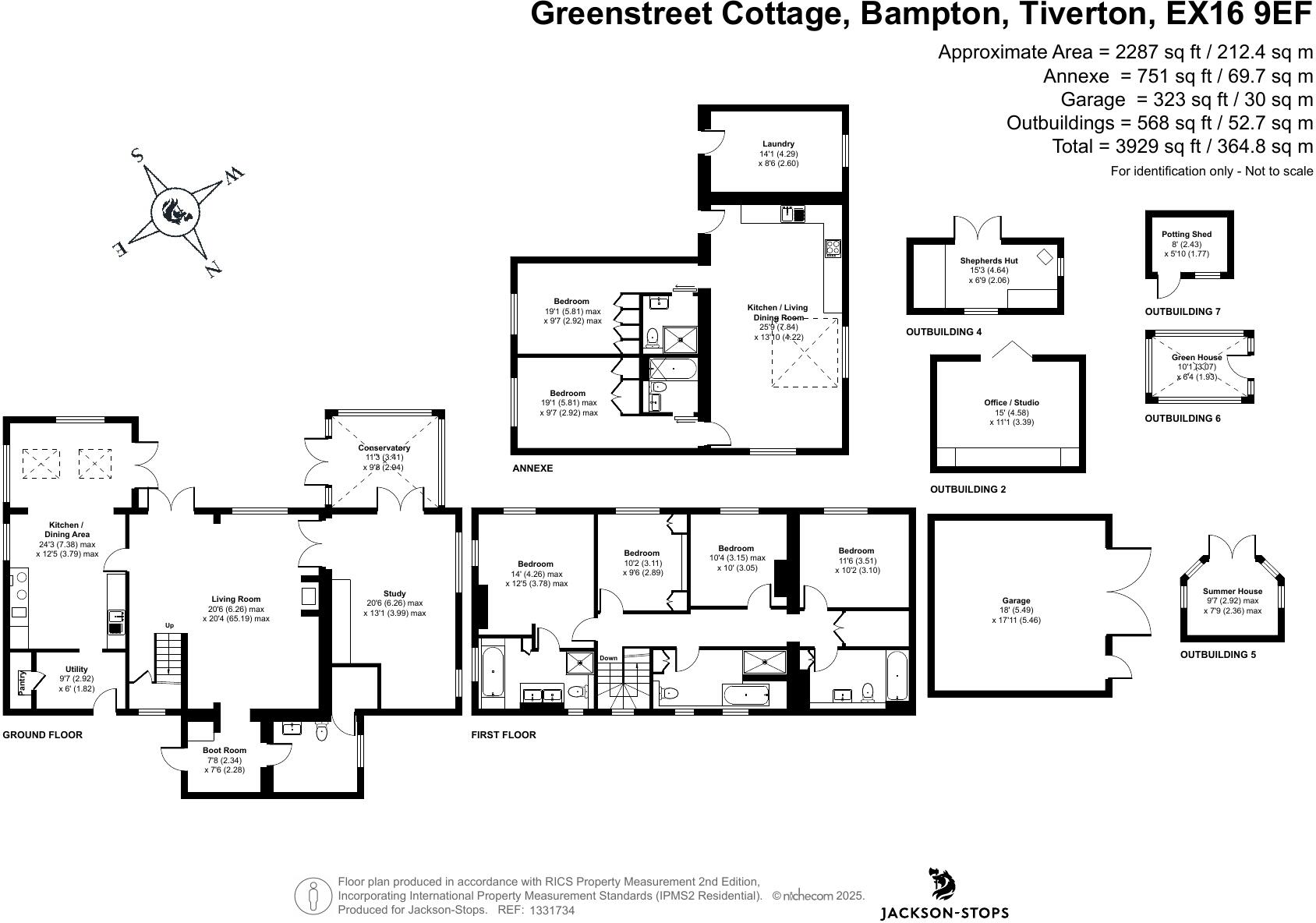 Bampton, Tiverton, Devon, EX16 floorplan
