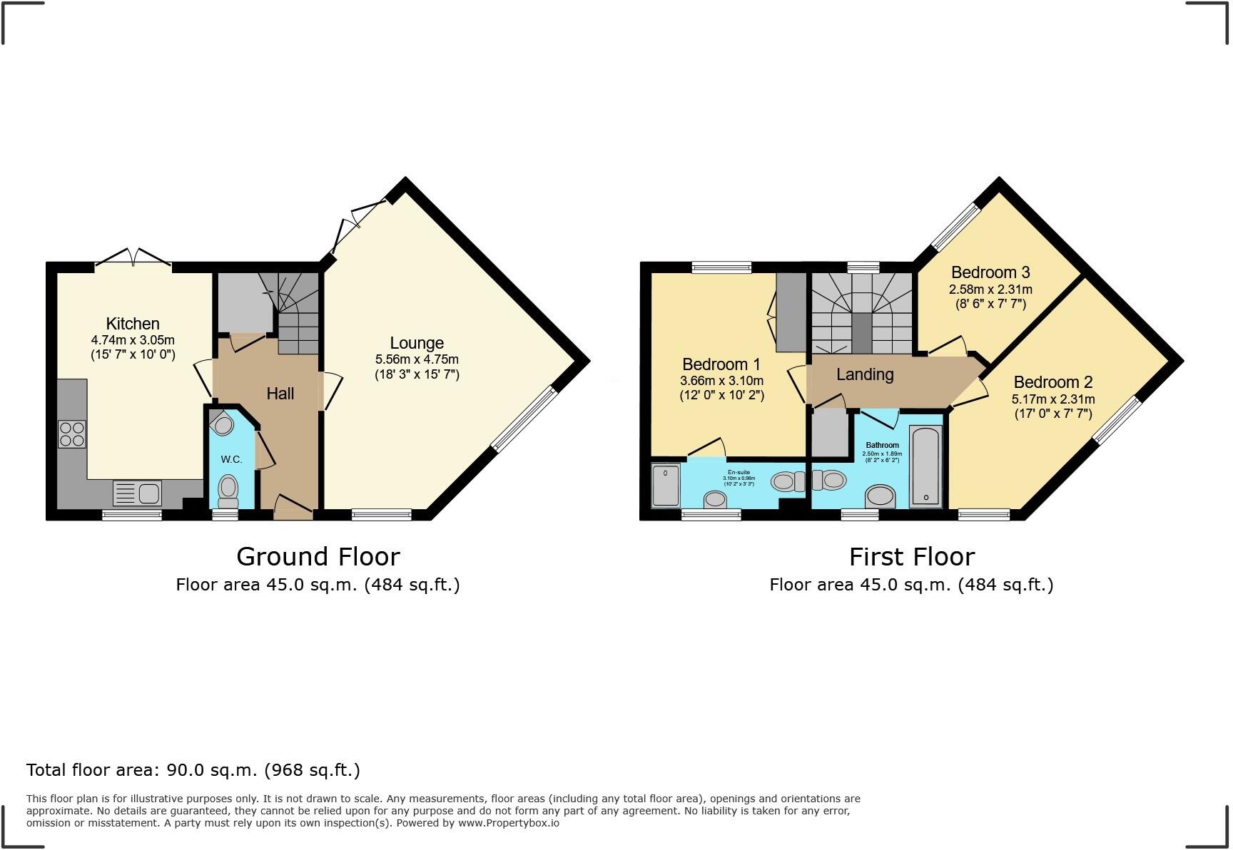 Witham St. Hughs, Lincoln, Lincolnshire, LN6 floorplan