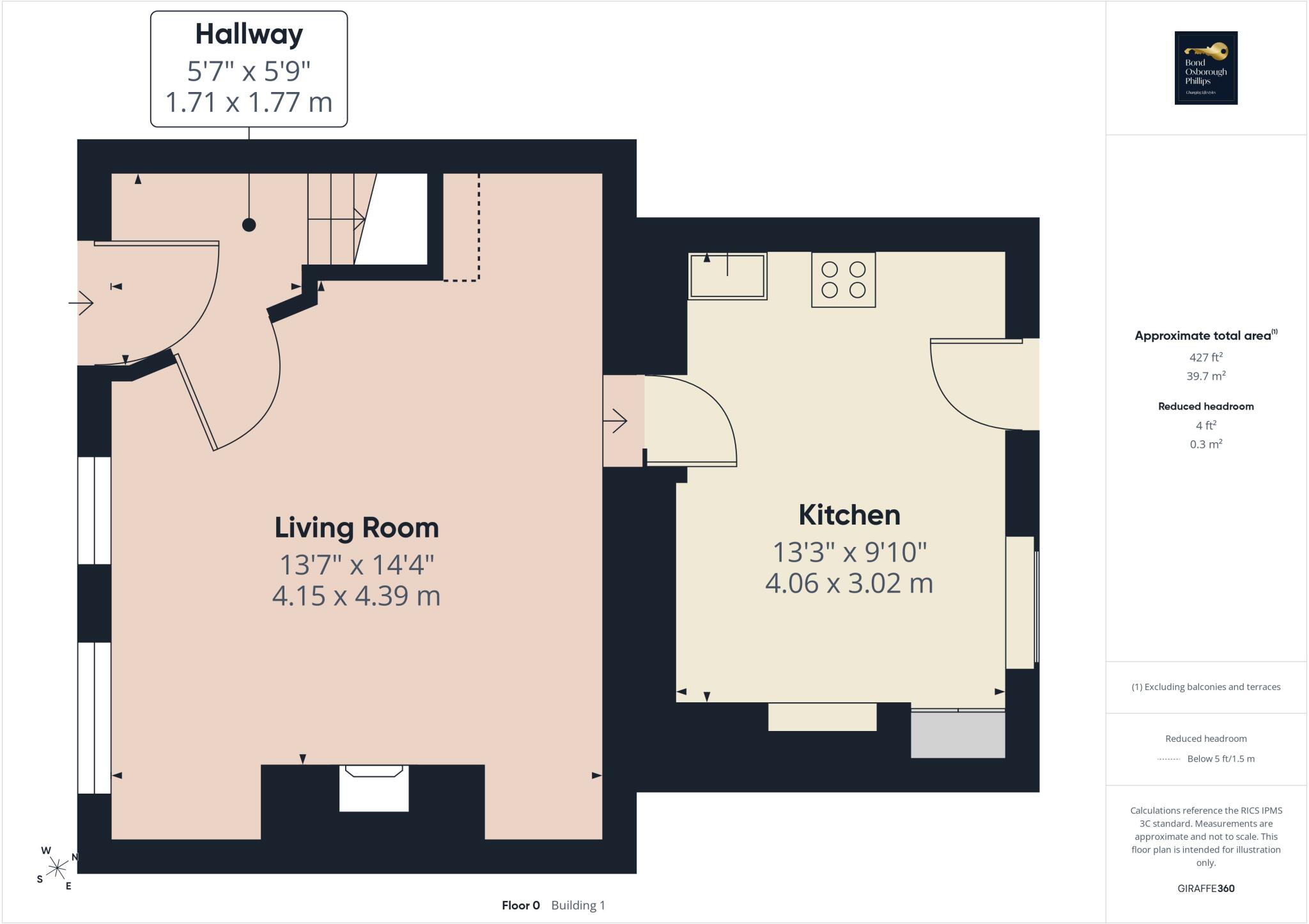 Five Lanes, Launceston, Cornwall floorplan