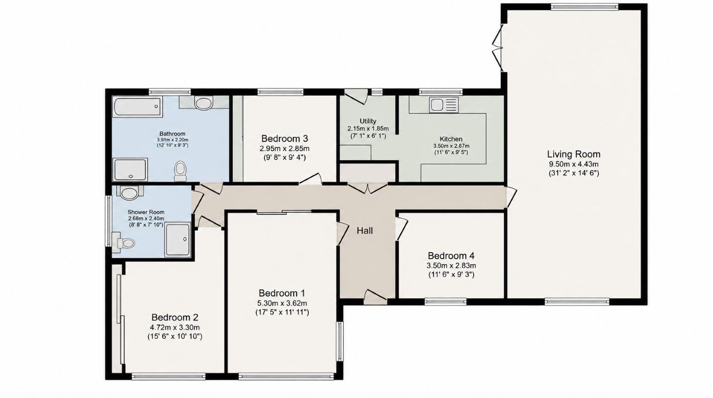3 Frost Hill, Yatton, Bristol, Avon, BS49 4JN floorplan
