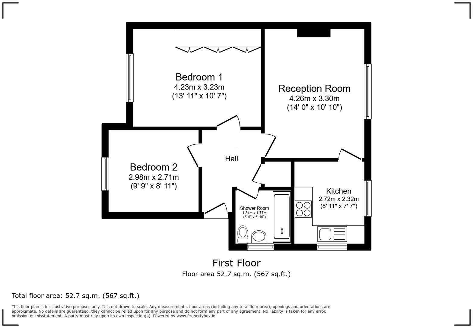 Collier Close, Maidenhead, Berkshire floorplan