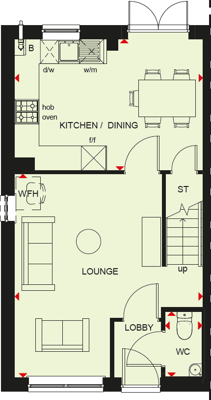Southern Cross,
Wixams,
MK42 6AW floorplan