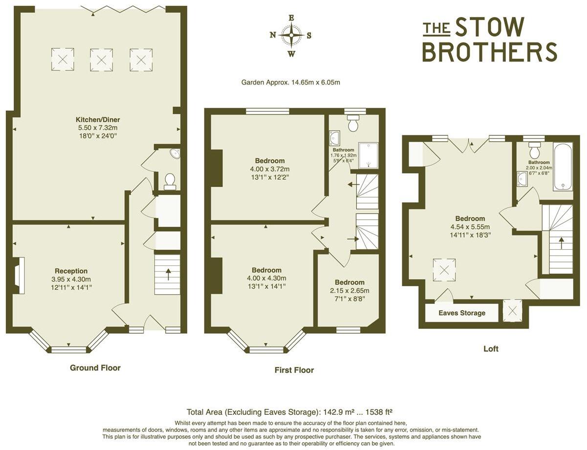 Alexandra Road, South Woodford floorplan