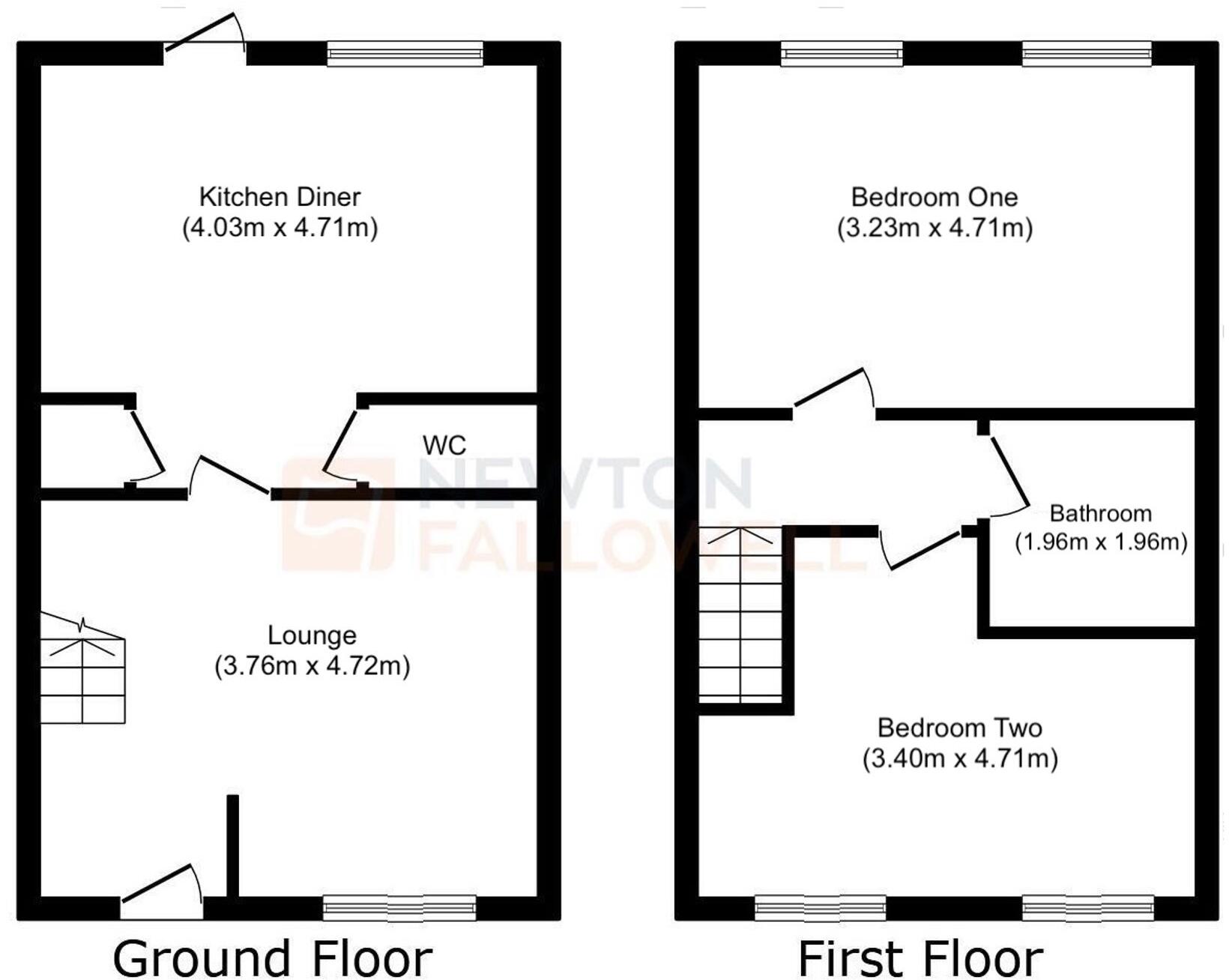 Somerville Close, Syston, LE7 floorplan