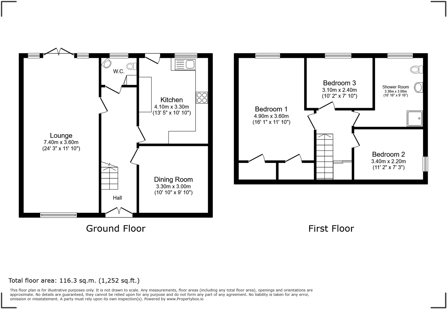 Fforddisa, Prestatyn, LL19 8EE floorplan