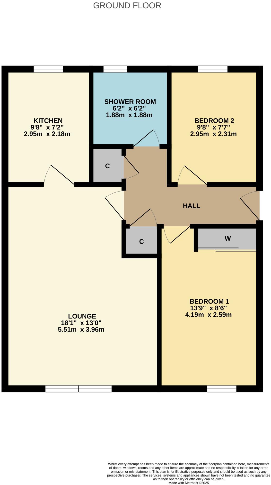 Hartfield Court, Dumbarton floorplan