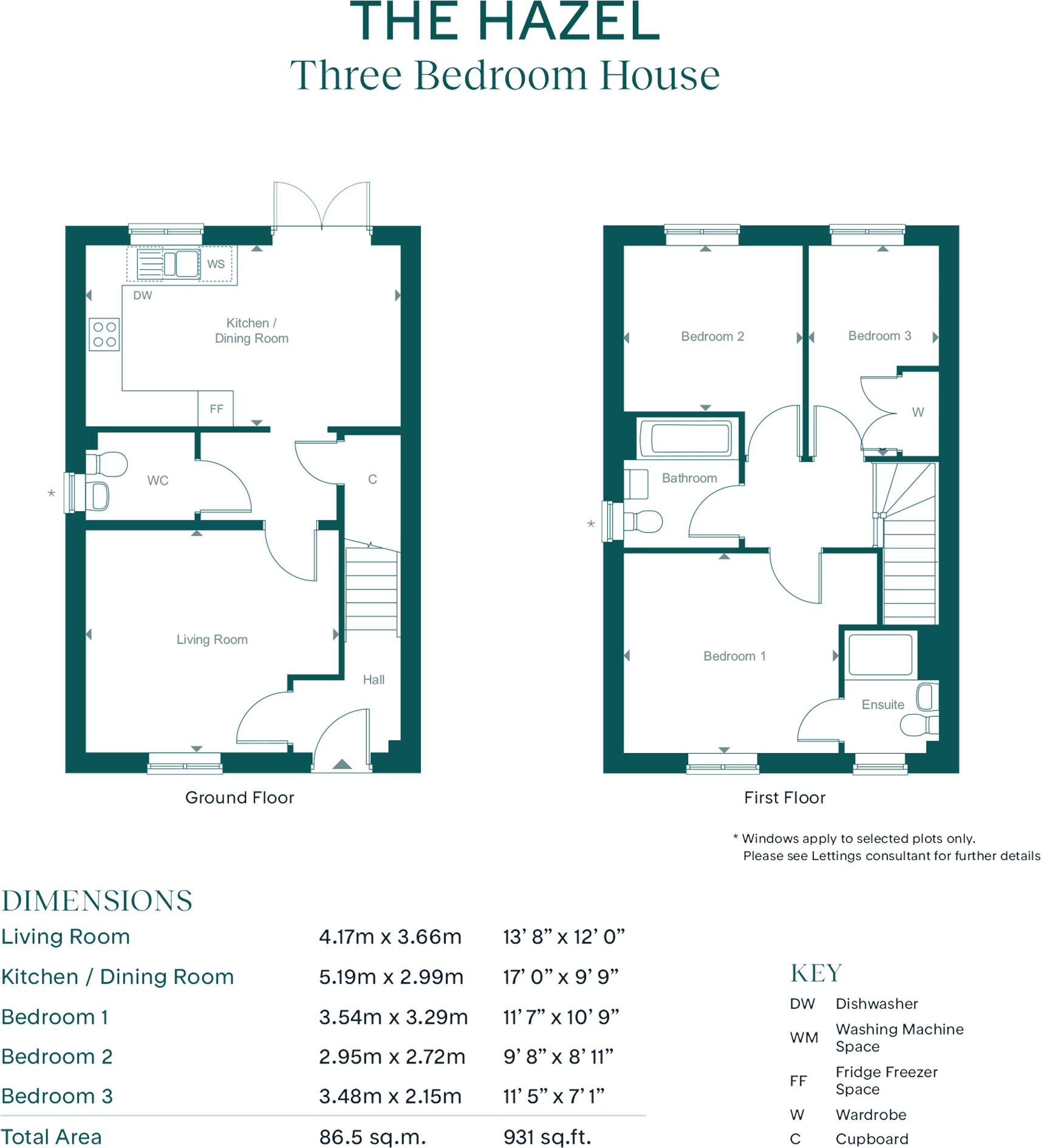 Leaf Living at The Gateway, Bexhill, TN40 floorplan
