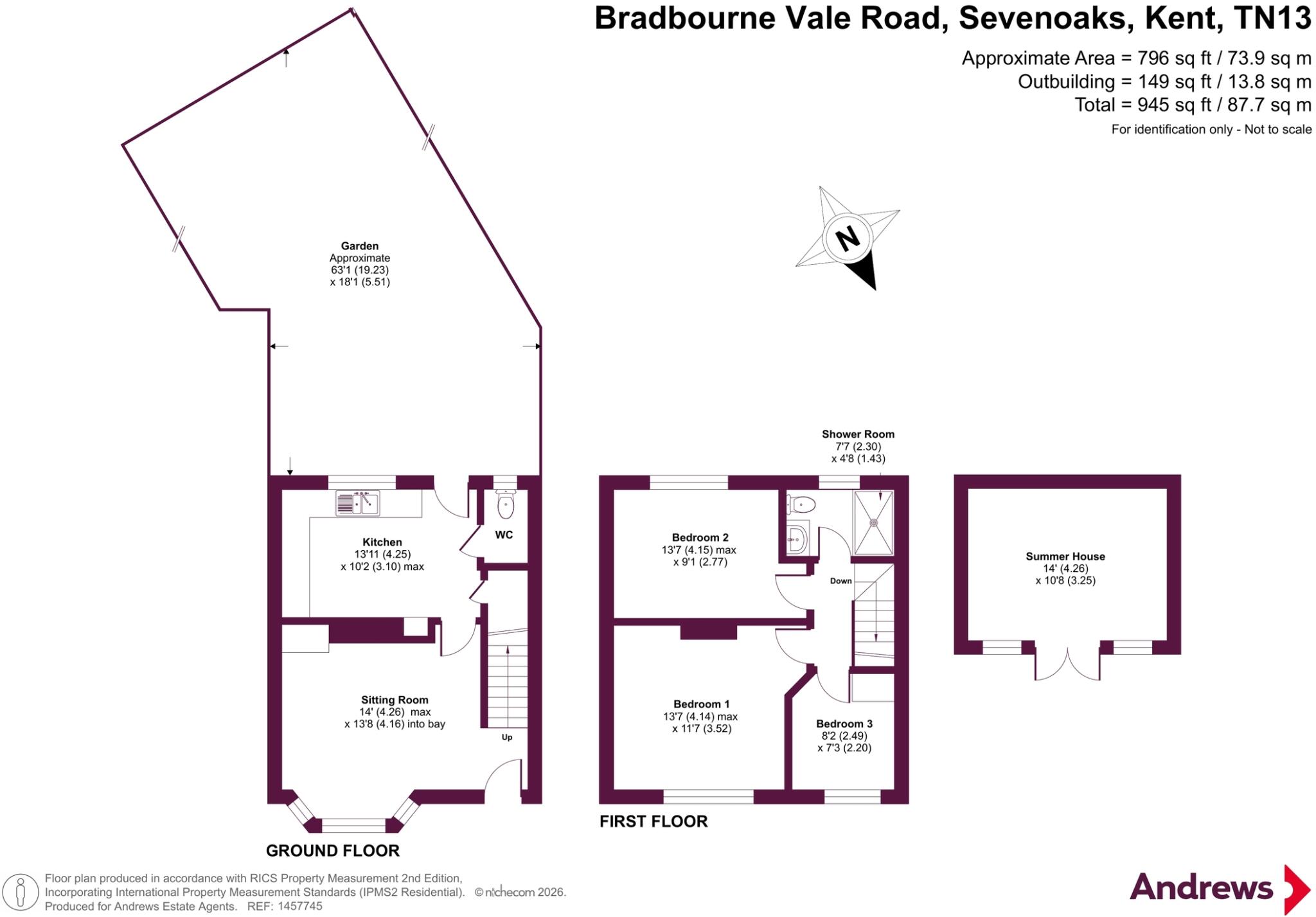 Bradbourne Vale Road, Sevenoaks, Kent, TN13 floorplan