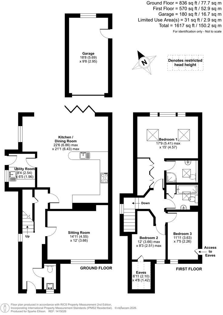 Pitmore Road, Allbrook, Eastleigh floorplan