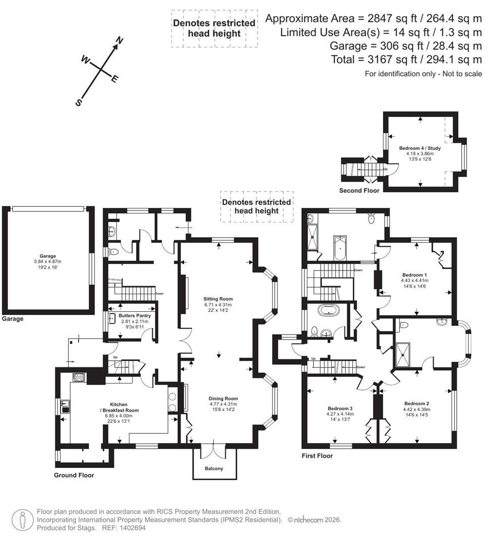 Jury Road, Dulverton floorplan