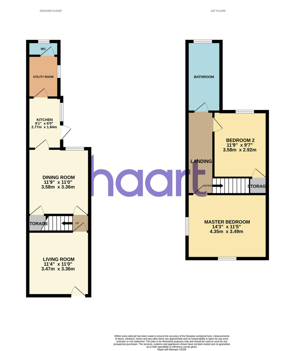 Brough Street, Derby floorplan