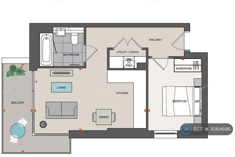 Quill House, London, SE3 floorplan