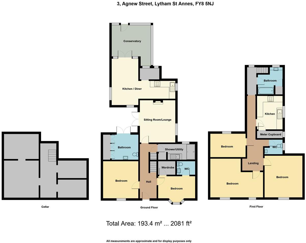 Agnew Street, Lytham floorplan