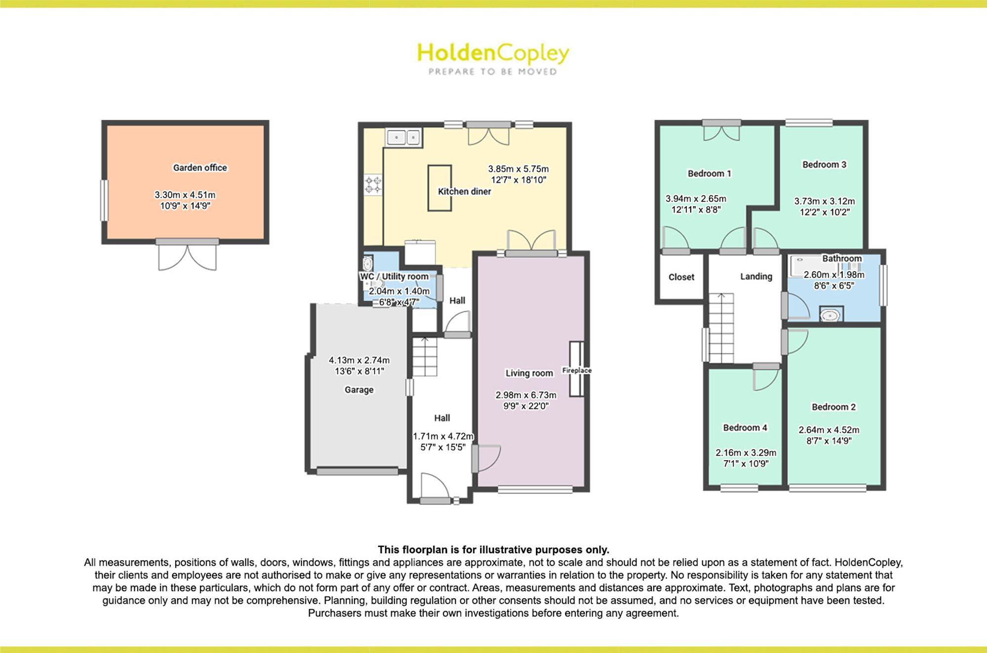 Allendale, Ilkeston, DE7 floorplan