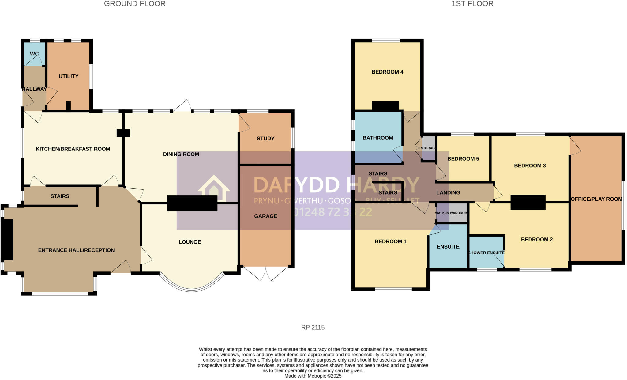 Ael Y Bryn Road, Colwyn Bay, Conwy, LL29 floorplan