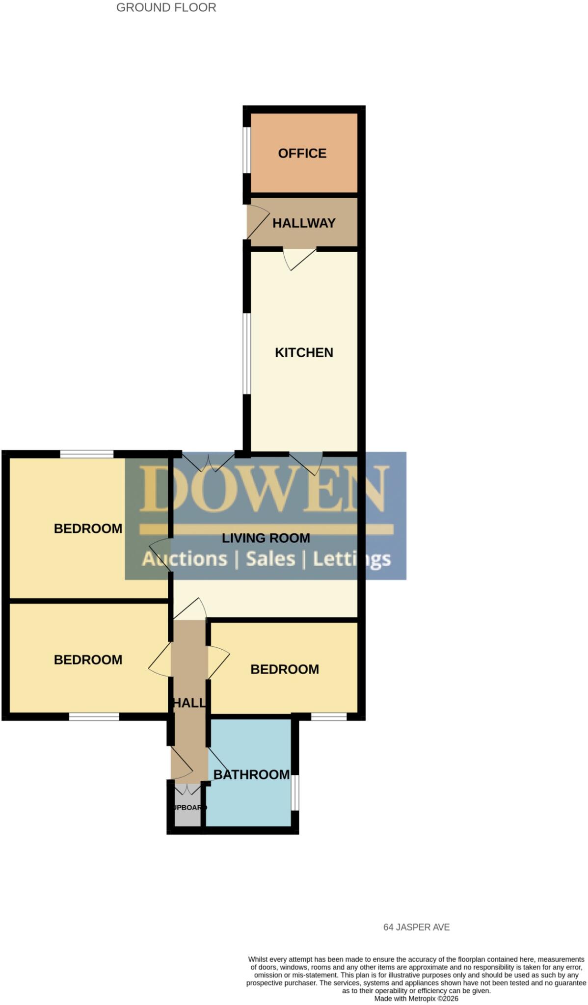 Jasper Avenue, Seaham, County Durham, SR7 floorplan