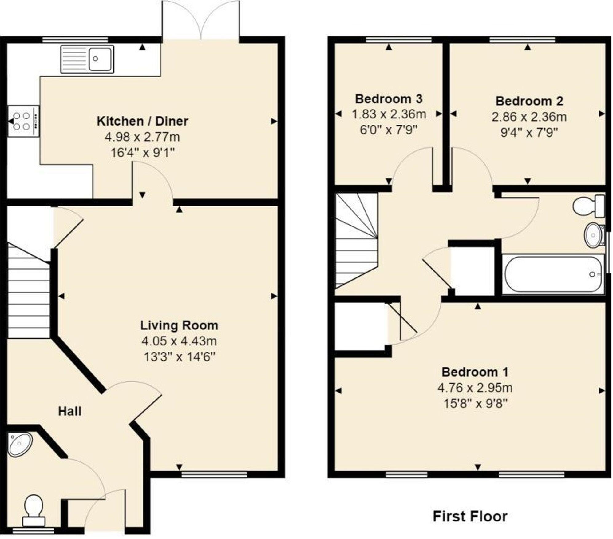 Floyd Avenue, Salisbury, SP2 floorplan