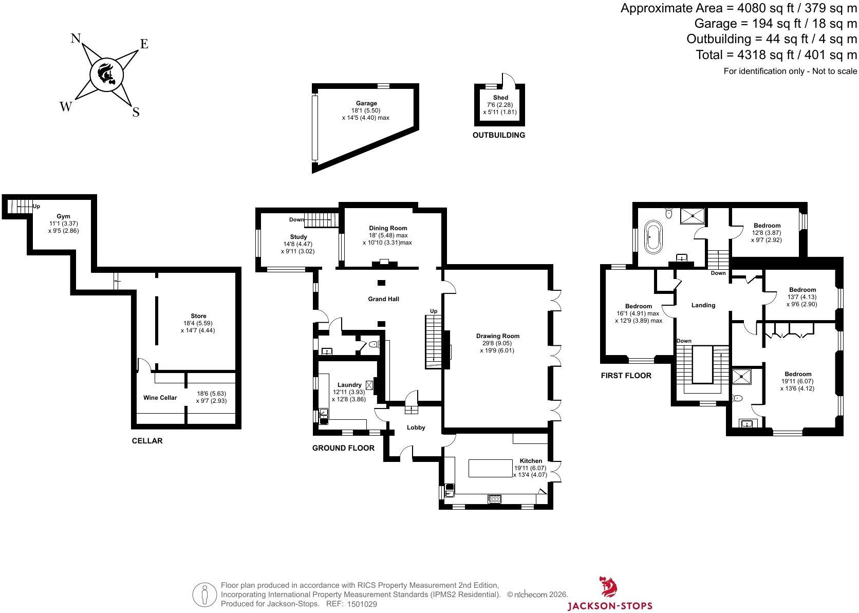 Rectory Lane, Woodford, Kettering, Northamptonshire, NN14 floorplan