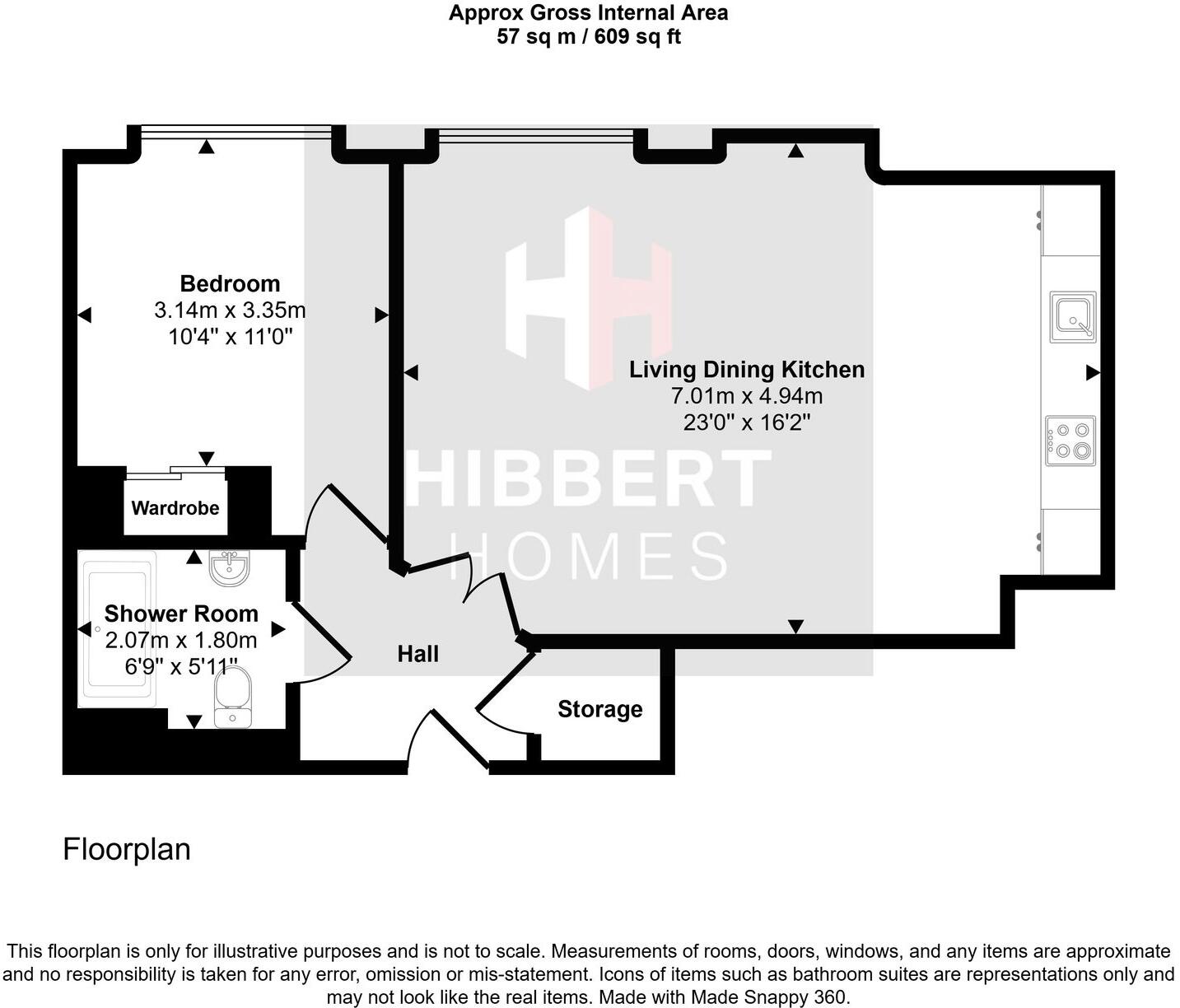 Royal Mills, Cotton Street, Ancoats floorplan