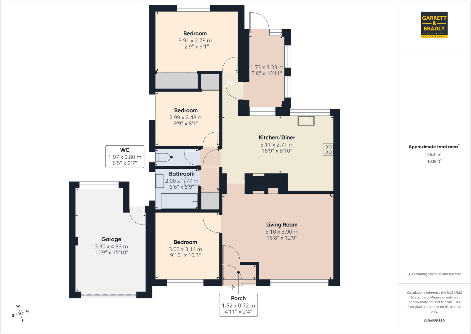 Queens Road, BS13 floorplan