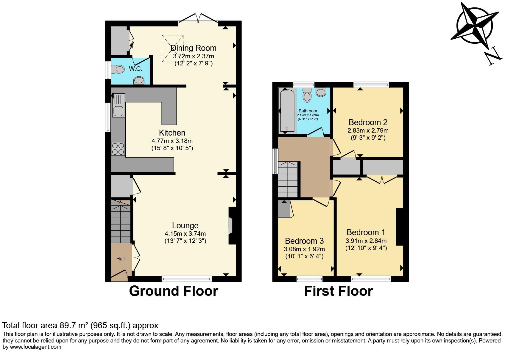 Manor Walk, Bristol, BS35 floorplan