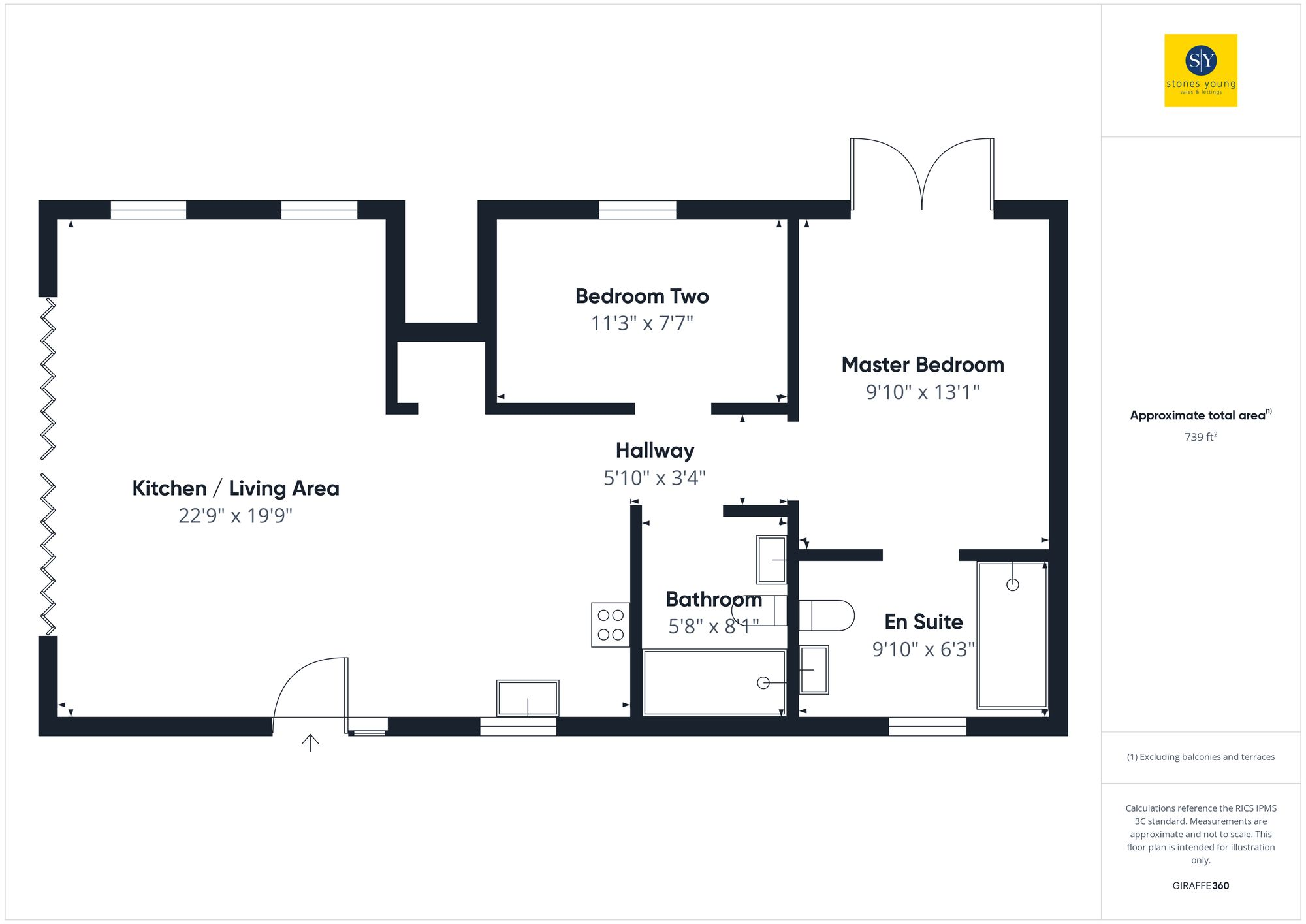 Preston Road, Ribchester, PR3 floorplan