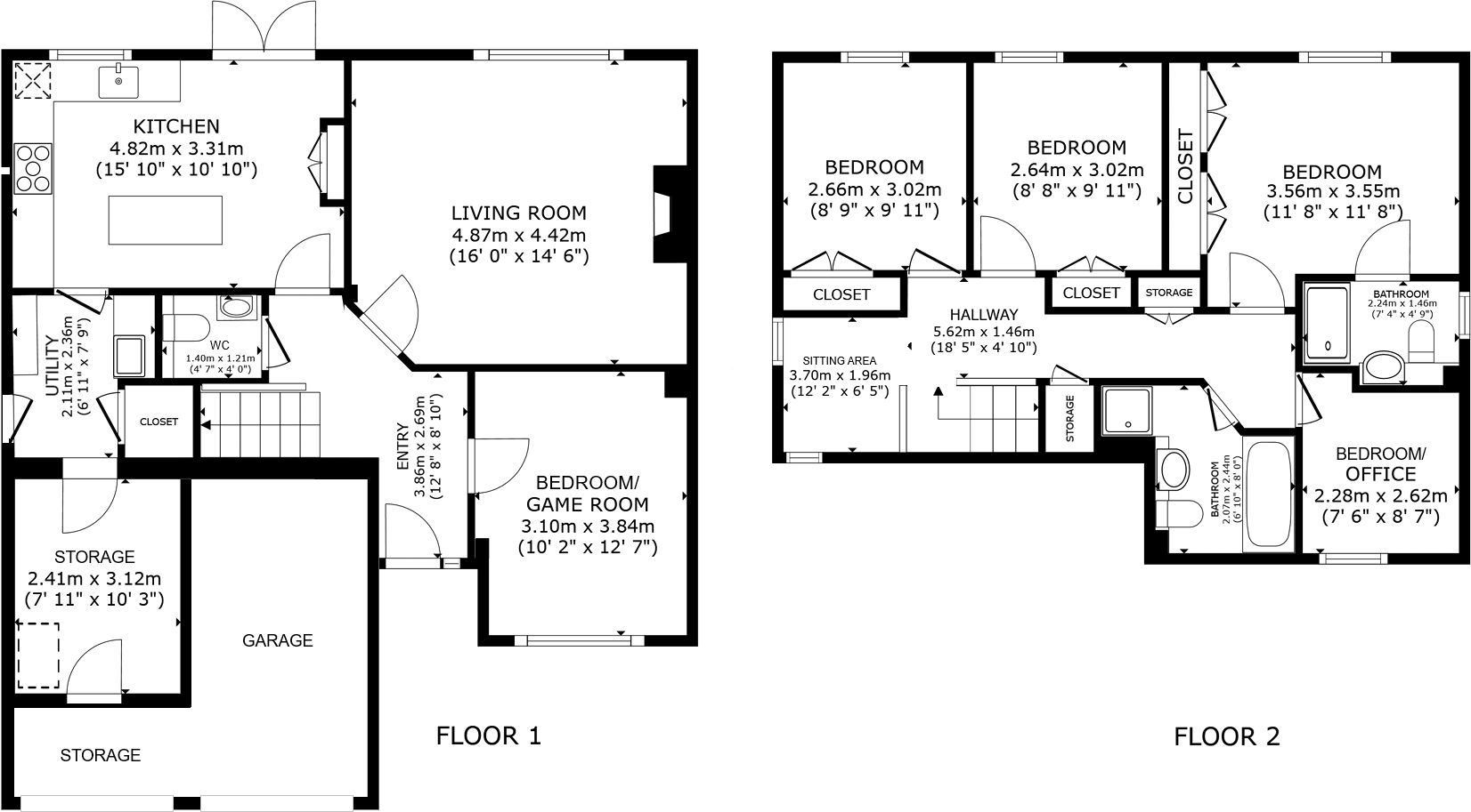 Rowan Crescent, Menstrie, FK11 floorplan
