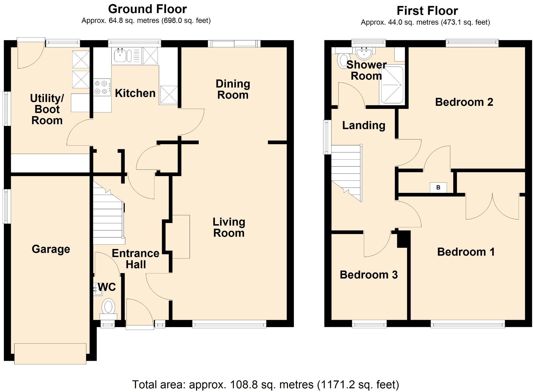 3 Farleigh Avenue floorplan