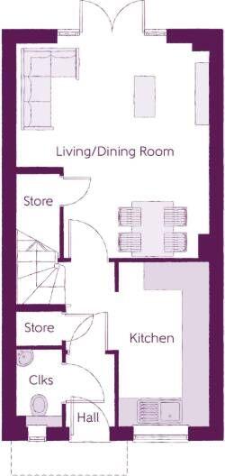 Lark's Place, Kennett Garden Village, Newmarket, CB8 floorplan