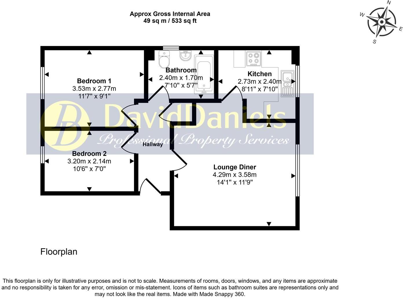Jack Clow Road, London floorplan